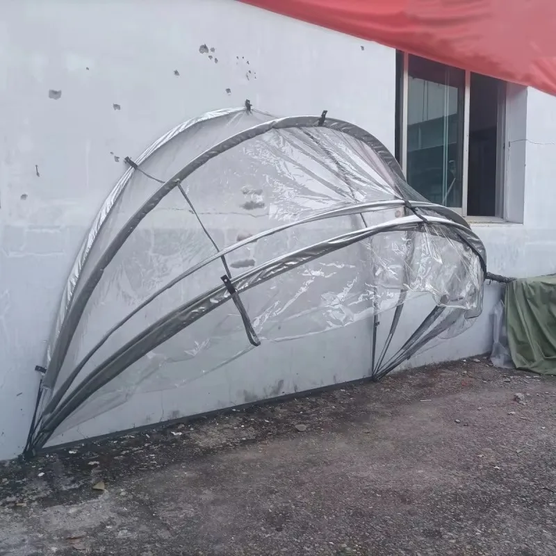 2026  Portable Outdoor Multi-Functional Square Dust Canopy Rainproof Polyester Bicycle Motorcycle Storage Utility Room Tent