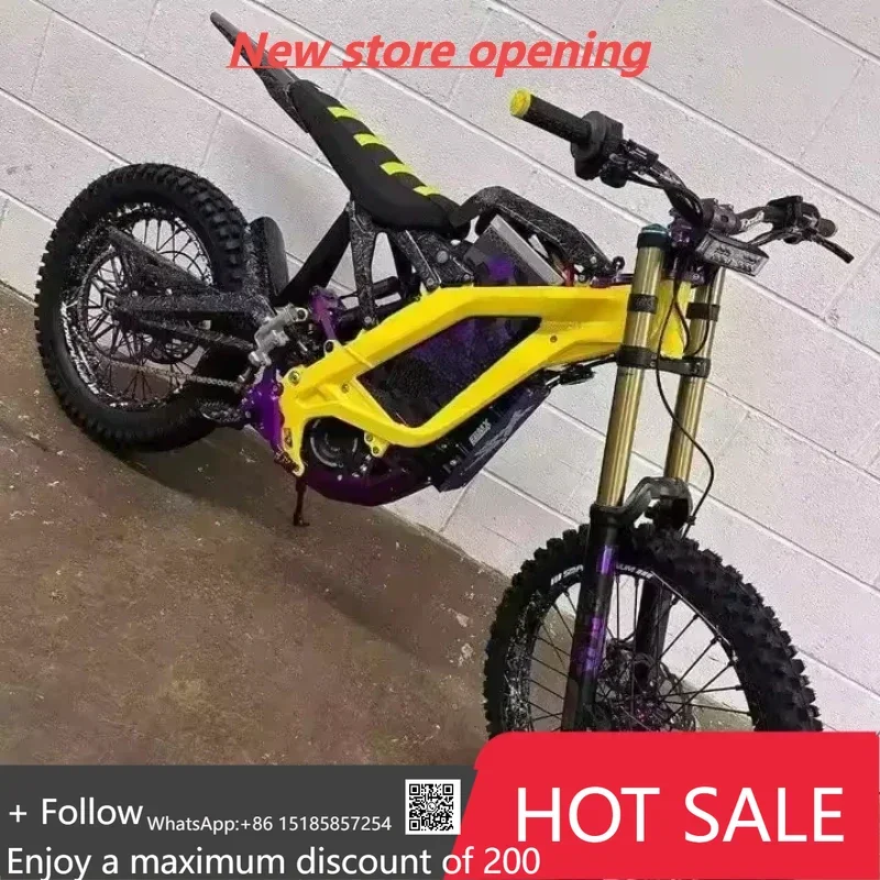 전기 더트 바이크 강력한 모터 오프로드 어드벤처 바이크 성인용