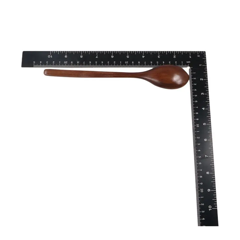 

Natural Retro Teaspoon Tea Coffee For Soup Cooking Kitchen Stirring Spoon Wooden Spoon Fork Coffee Spoon