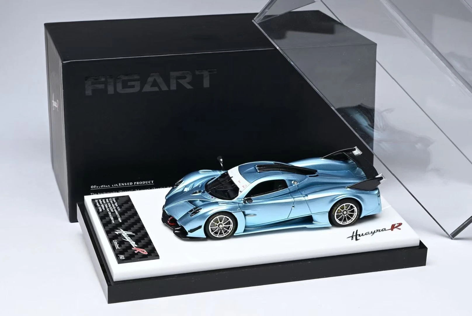 

Модель Figart 1/43 Huayra R, литая под давлением модель автомобиля из смолы, ограниченная серия до 30 шт.