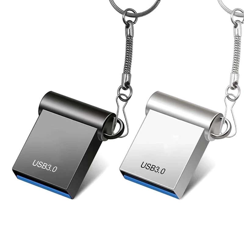 

2PCS 2TB U Disk Memory Stick USB3.0 Flash Drive External Storage Memory Mini U Disk Car U Disk Portable U Disk Silver