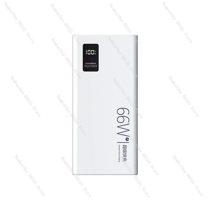 

Power Bank 20000 мАч, большая емкость, 66 Вт, супер PD, быстрая зарядка, ультратонкий портативный мобильный блок питания