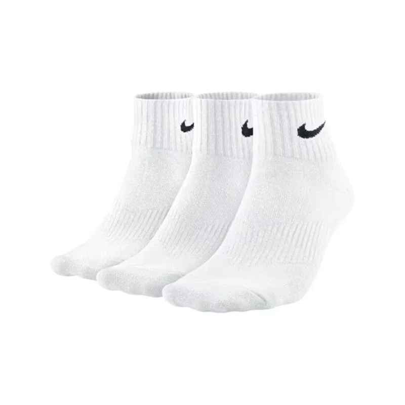 

Nike Lightweight Unisex Sports Socks Men's And Women's 3 Pairs Casual Breathable Tube White Short Socks M L XL SX4706