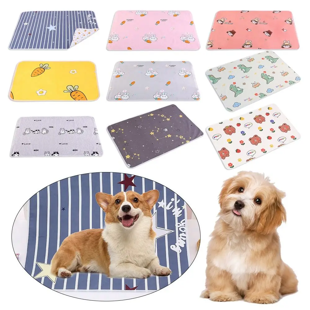 Washable Pee Pad for Dog Dog Diaper Pee Mat for Floor Sofa K