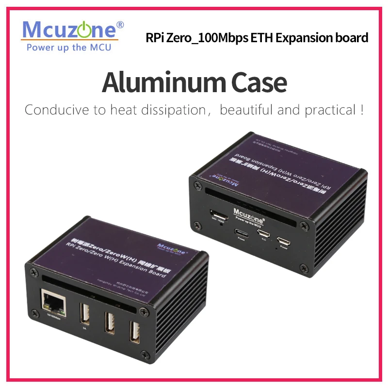 RPi0_3U1ETH,10/100Mbps Ethernet and 3*USB  for RaspberryPi zero W/WH, zero2 W, USB HUB,driver free