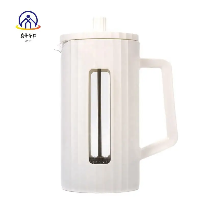 Ekspres do kawy French Press A44F, szkło borokrzemowe, domowy ekspres do kawy, spieniacz do mleka, urządzenie do robienia herbaty dla baristy