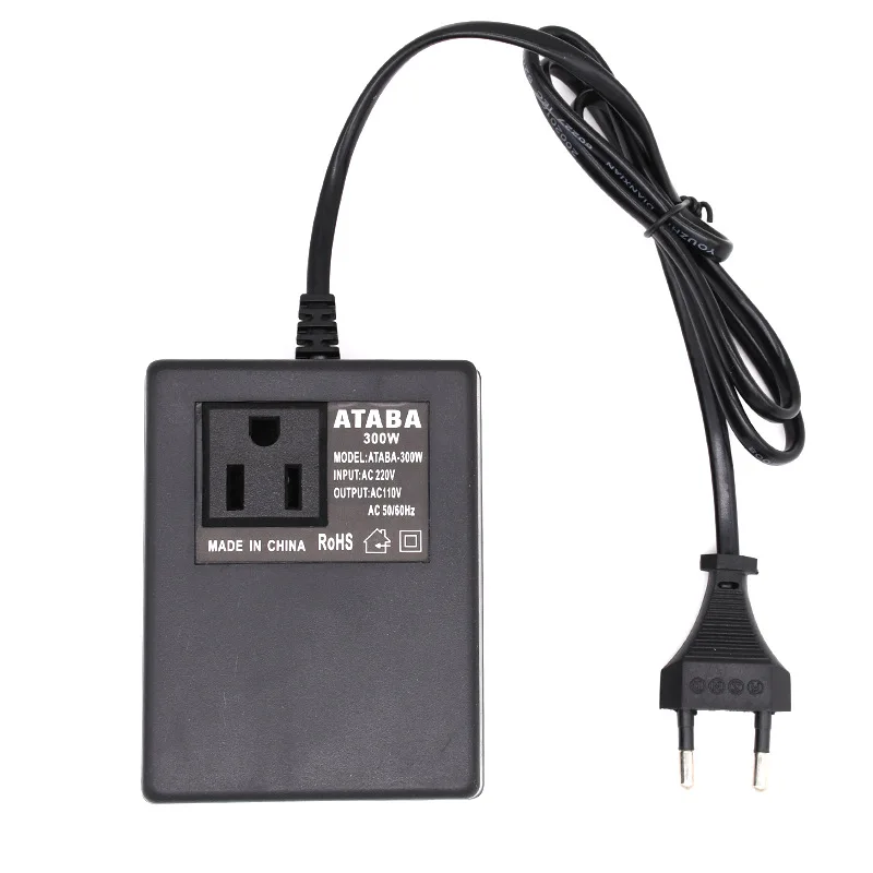 200W Power Transformer AC 220V To 110V Intelligent Efficient Household Voltage Converter Travel Power Adapter