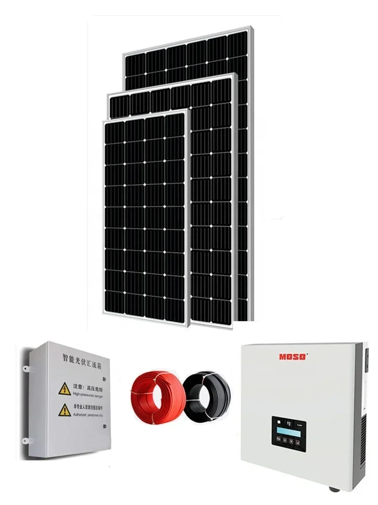 5KW whole set solar panel price inverter  power home system