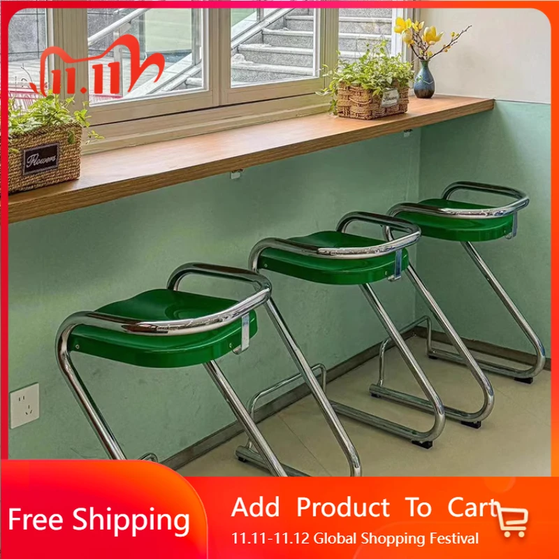 

Fashion Design Bar Chairs Make Up Modern Counter Comfortable Bar Chairs Reception Single Taburetes De Bar Trendy Furniture