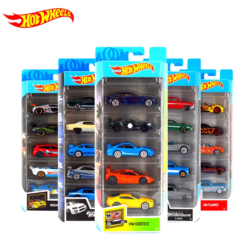 Hot Wheels-coche de carreras Premium para niños, vehículo de carreras Fast and Furious fundido a presión 1/64, juguetes para niños, regalo de