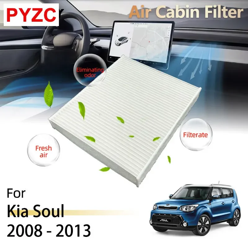 97133-2K000 971332K000 PM2.5 Air Cabin Filter For Kia Soul AM MK1 2008 - 2013 Car Accessories HEPA Air Conditioning Cabin Filter