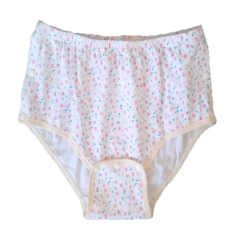 

Трусики DDLG из чистого хлопка с принтом на застежках, нижнее белье ABDL, штаны для учебы для взрослых и детей, свободные мягкие удобные мужские и женские домашние трусы