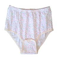 DDLG Pure Cotton Panties Snap Printing Underwear ABDL Adult Baby Study Pants Loose Soft Comfortable Men Women Home Briefs