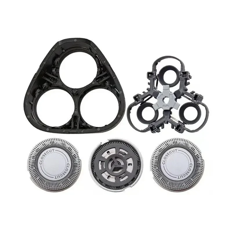 مجموعة كاملة من رأس ماكينة الحلاقة البديلة لشركة فيليبس HQ6900 HQ6940 HQ6941 HQ6942 HQ6950 HQ6940 HQ6941 HQ6942 HQ6950 HQ6970 HQ6990