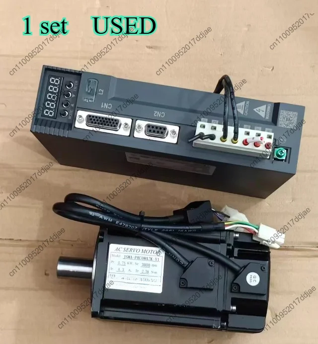 Servo motor suit, 750w motor model: jsma-pbc08a7k-y1 drive model: jsdl2-20a1 actual shooting