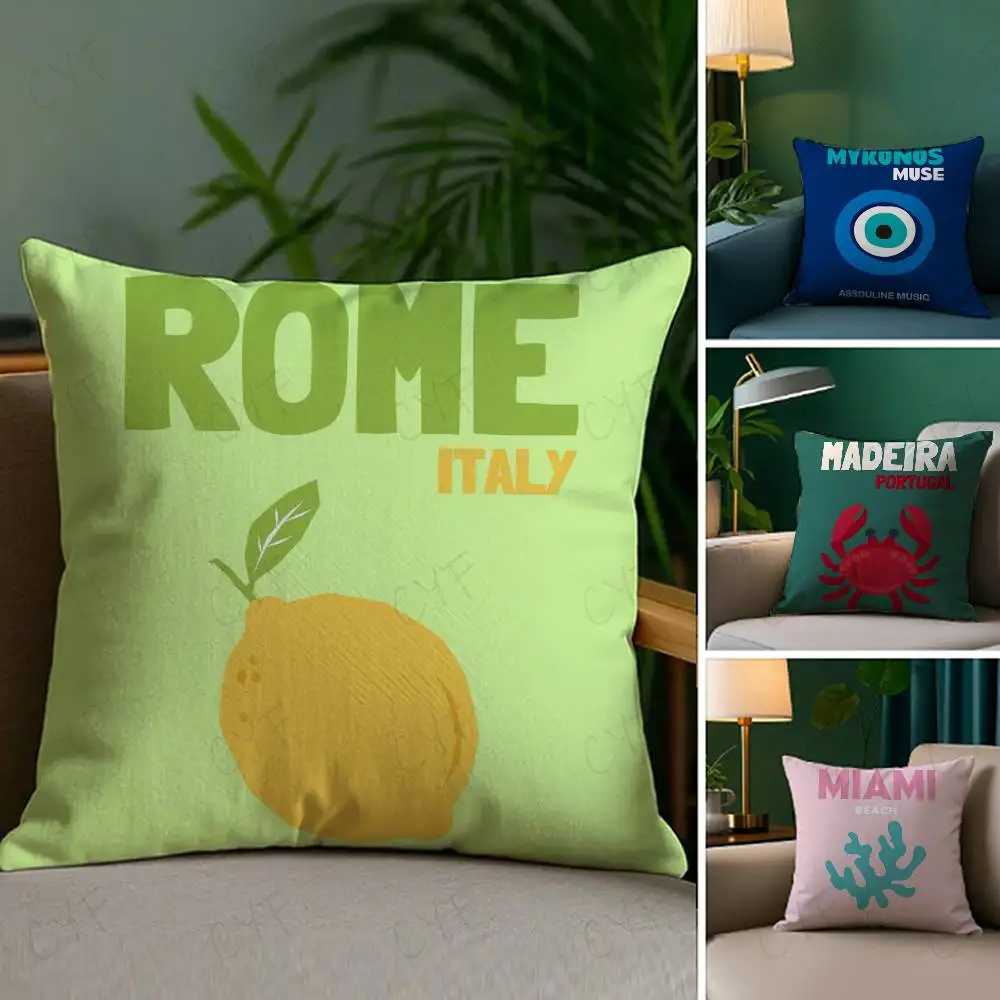 

Luxury Home Decor Pillow Case Custom Printed Brushed Fleece Pillow, Baby Skin-Touch, Eco-Friendly Dye-Sublimation Cushion for Ho