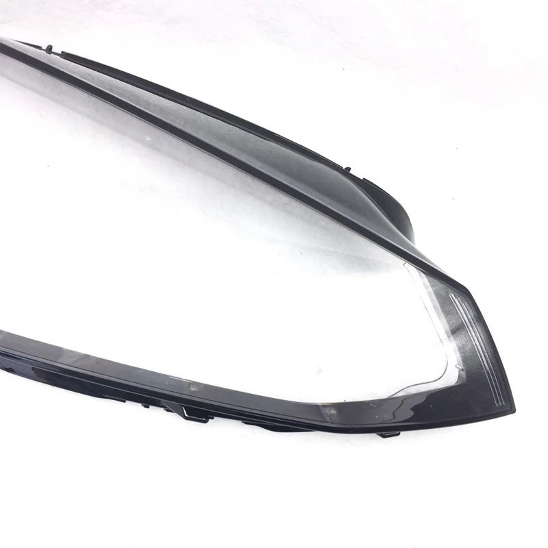 Car Front Headlight Glass Cover For Volkswagen VW Golf 7 MK7 GTI 2014 2015 2016 2017 Plexiglass Headlamp Transparent Glass Cover