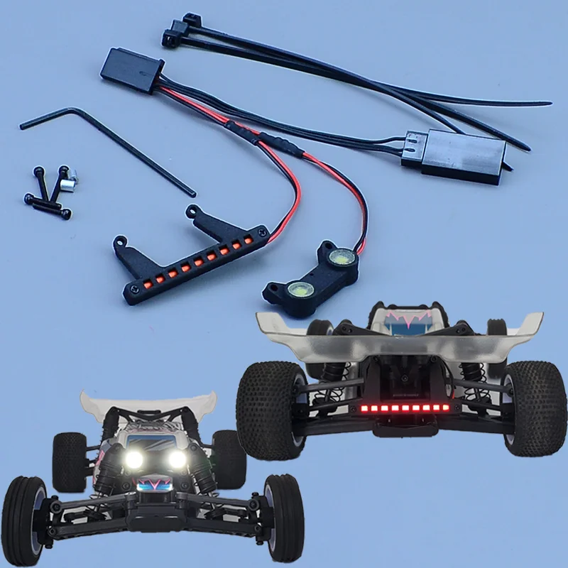 LED 5V Headlight Taillight for 1/24 LOSI Micro-B 2WD Buggy RC Truck Car