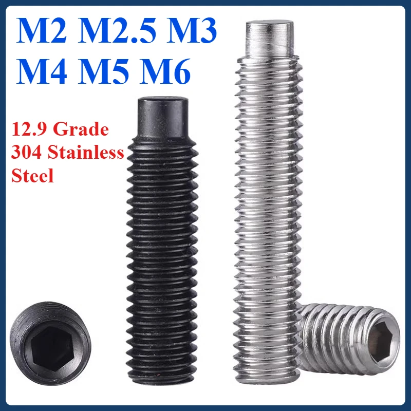 

12.9 Grade 304 Stainless Steel Hex Socket Head Cap Screw with Raised Head M2, M2.5, M3, M4, M5, M6