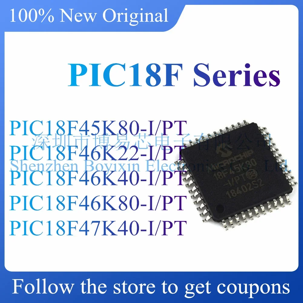 

PIC18F45K80 PIC18F46K22 PIC18F46K40 PIC18F46K80 PIC18F47K40-I/PT Original Product