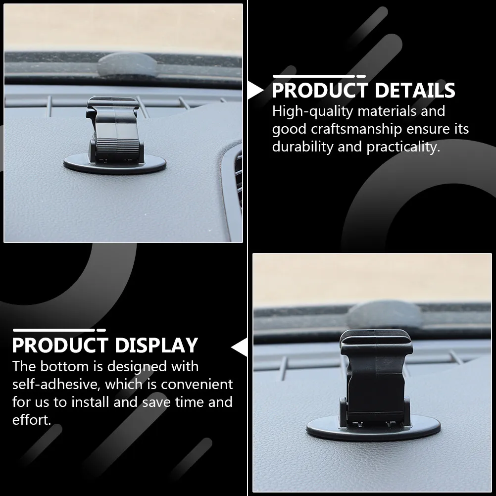 

2Pcs Auto Cards Organizer Door Access Card Holder for Vehicle High Durability Smooth Surface Classic Colors Cards