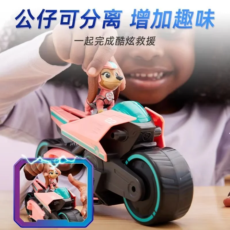 New Hot Sale Paw Patrol Babe Shapeshifter Liberty Rescue Car Dog Motorcycle Patrol Car Children'S Toys Birthday Presents