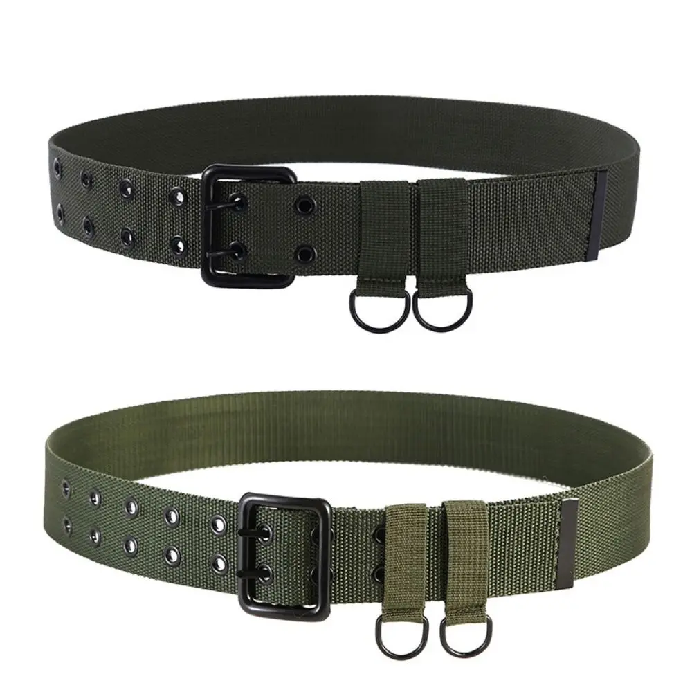Men's Adjustable Nylon Braided Training Belt, Multifunctional