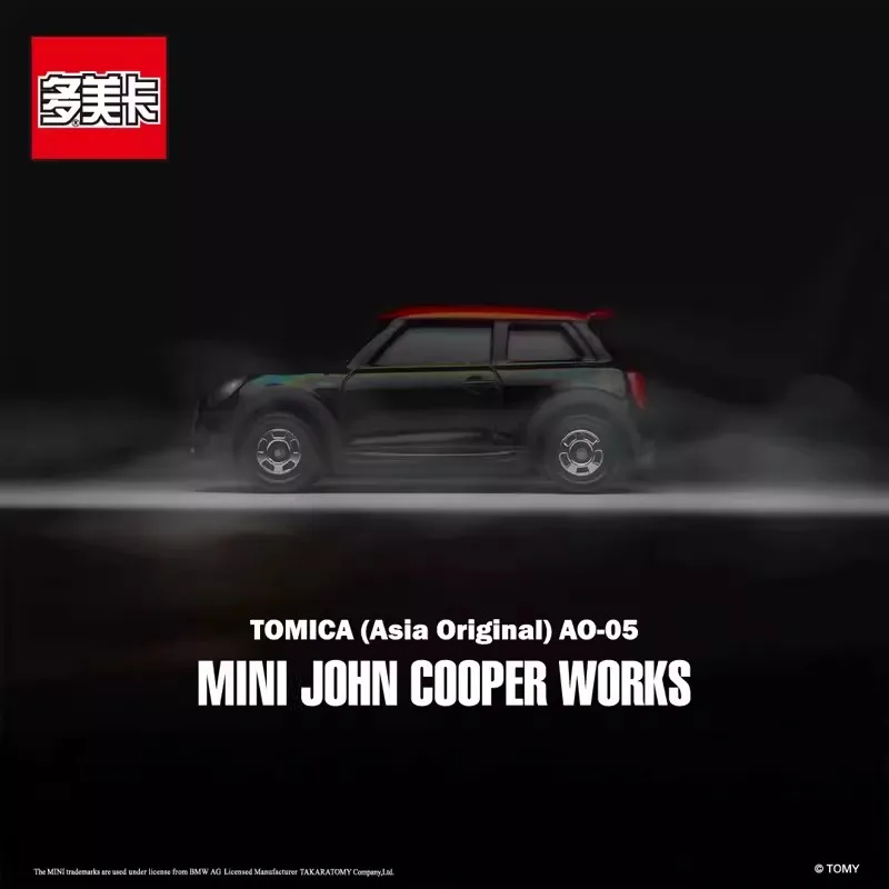 TAKARA TOMY 1:57 AO-05 MINI JOHN COOPER WORKS  Collection die cast alloy car model decoration gift