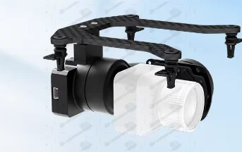 For C-40D Horizontal 2-Axis FPV Gimbal Mechanical Stabilization Structure High Torque Brushless Motor FPV PTZ for S.BUS CRSF/PWM