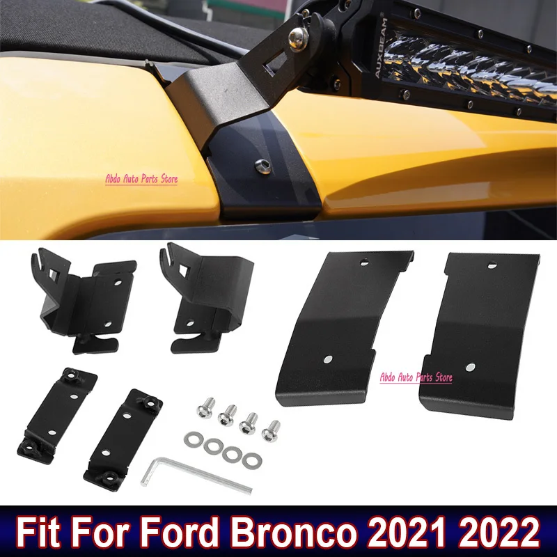 Abdo A Pair Front Upper Windshield Roof Brackets 42