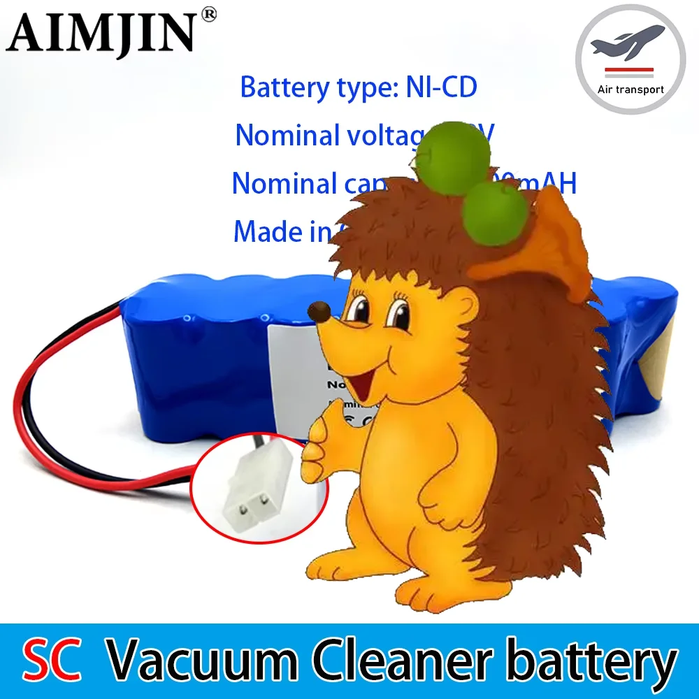 

SC 18V Battery Pack 3000mAh Original Ni-MH Rechargeable Vacuum Cleaner Replacement Batteries for Rowenta RH8771 Tefal Cycl