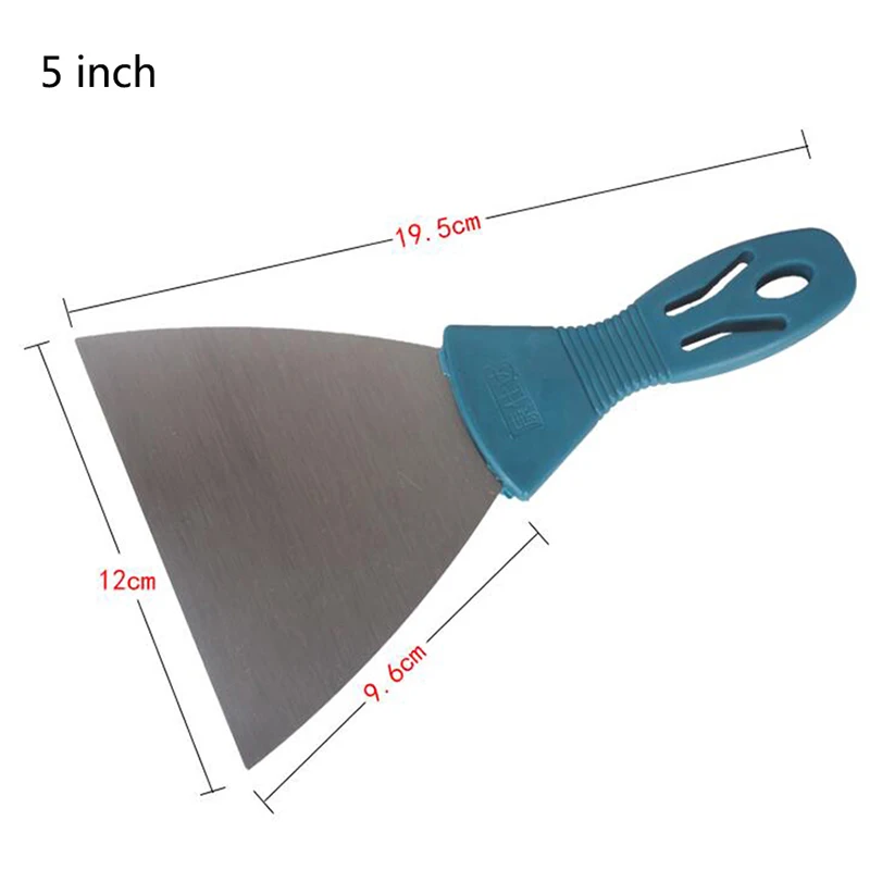 2 Inch Putty Dao Xẻng Thép Carbon Nhựa Tay Cầm Dụng Cụ Cạo Lưỡi Dao Dụng Cụ Xây Dựng Tường Trát Dao Dụng Cụ Cầm Tay