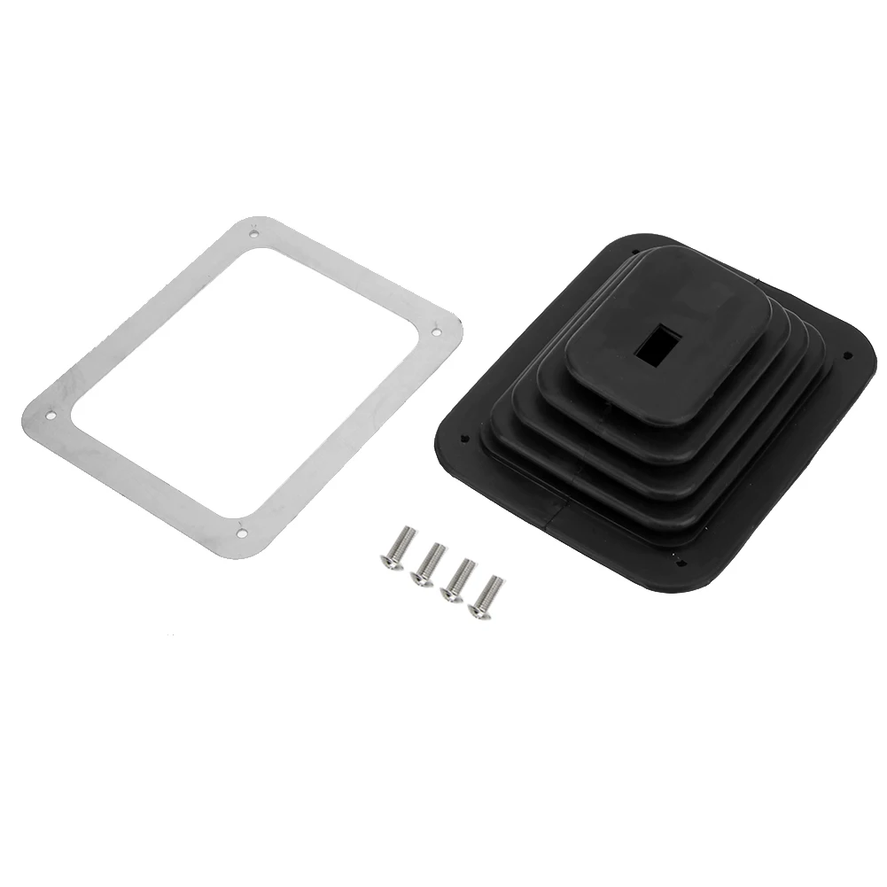 Image of Schalthebel-Staubschutzabdeckung, Gummi-Schalthebelmanschette, Staubschutzabdeckung für Schaltpanel, 5 5/8 Zoll x 6 3/4 Zoll, manuell, automatisch, 350