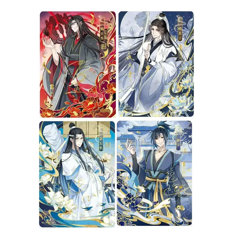 بطاقة جمع هدايا عيد الميلاد أصلية من Kayou Mo Dao Zu Shi 3 QM/MC/CP/CH/PT/FM/YX/Q/JQ/CJ Wei Wuxian Drunken Dream Chapter