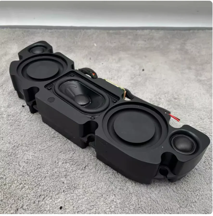 2pcs GHXAMP Hi-Fi 2-Way Passive Speaker: Triple Driver, Dual Bass Diaphragms & Long-Throw Dual Tweeters for Home/Studio Audio