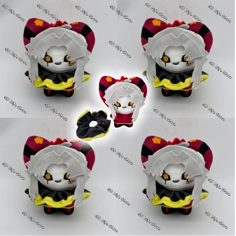 

Плюшевая кукла Пьеро 10 см, хлопковая мягкая игрушка в стиле циркового шоу, коллекционный подарок для фанатов аниме и детей, украшение для стола