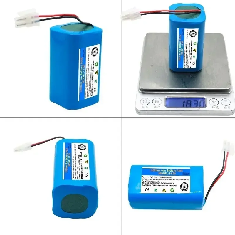 3500mAh 14.8V for Liectroux C30B E30B for Proscenic 800T 830P 820P 820T 820S Vacuum Cleaner Li-ion 14.8V bateria recargable