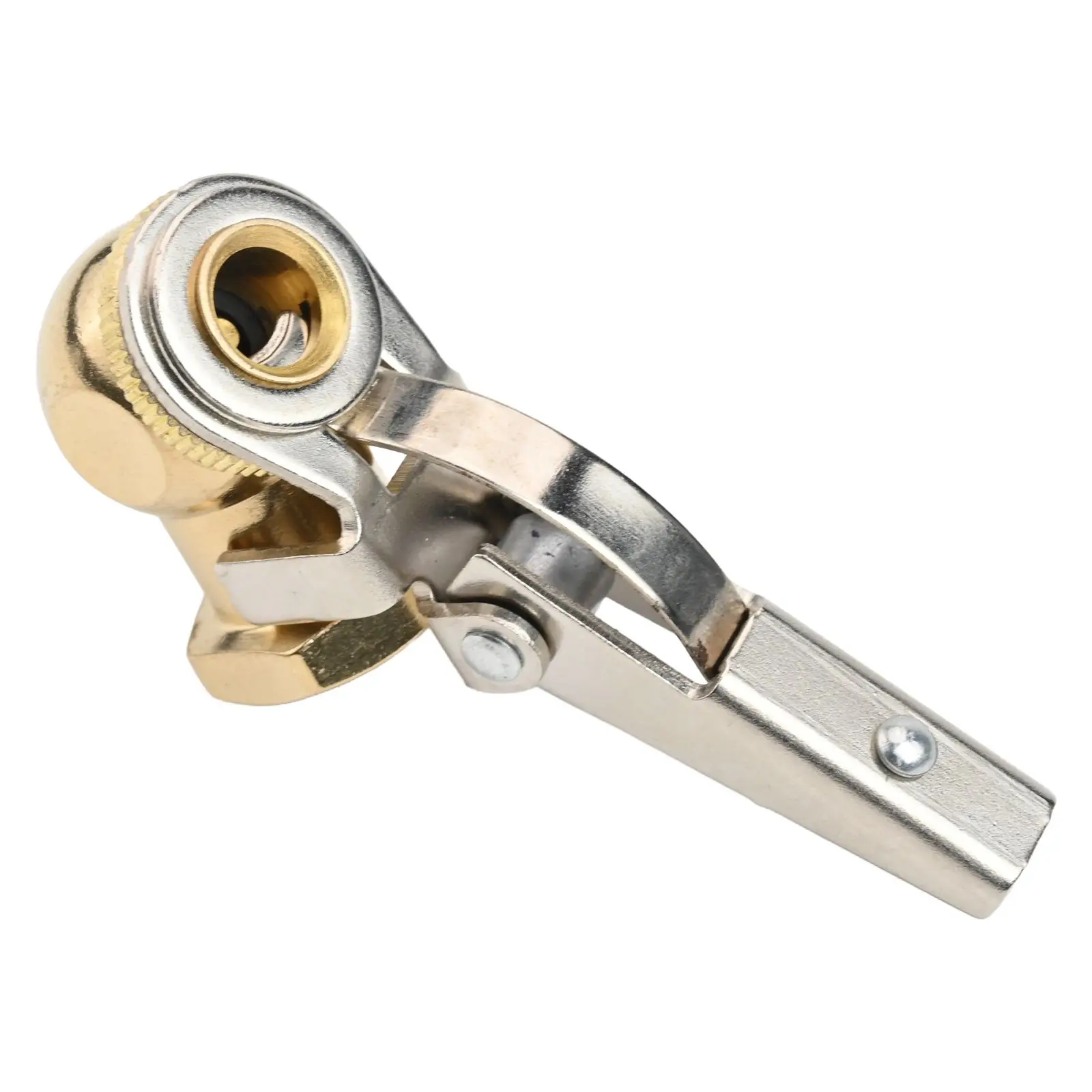 Heavy Duty Tire Inflator Valve with 1/4 Inch FNPT Brass Nozzle for Bicycles Motorcycles Cars Trucks for Inflation