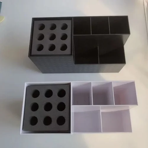 Soporte para herramientas de peluquero, caja de herramientas de peluquero, antideslizante, desmontable, peine, tijeras, cajas de herramientas de peluquería, accesorios de barbería