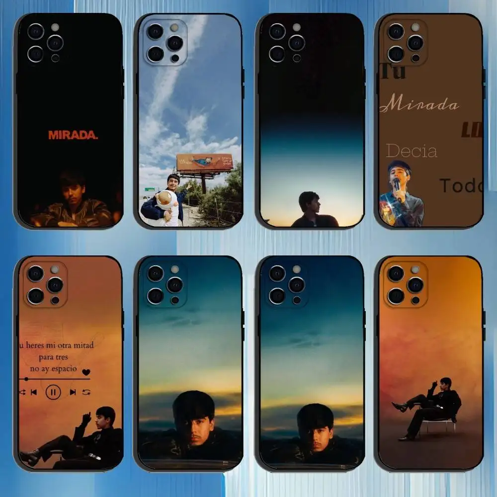 

M-Mirada Ivan C-Cornejo Phone Case For iPhone 16,15,14,13,12,11 Plus,Pro Max, Others Soft Black Cover