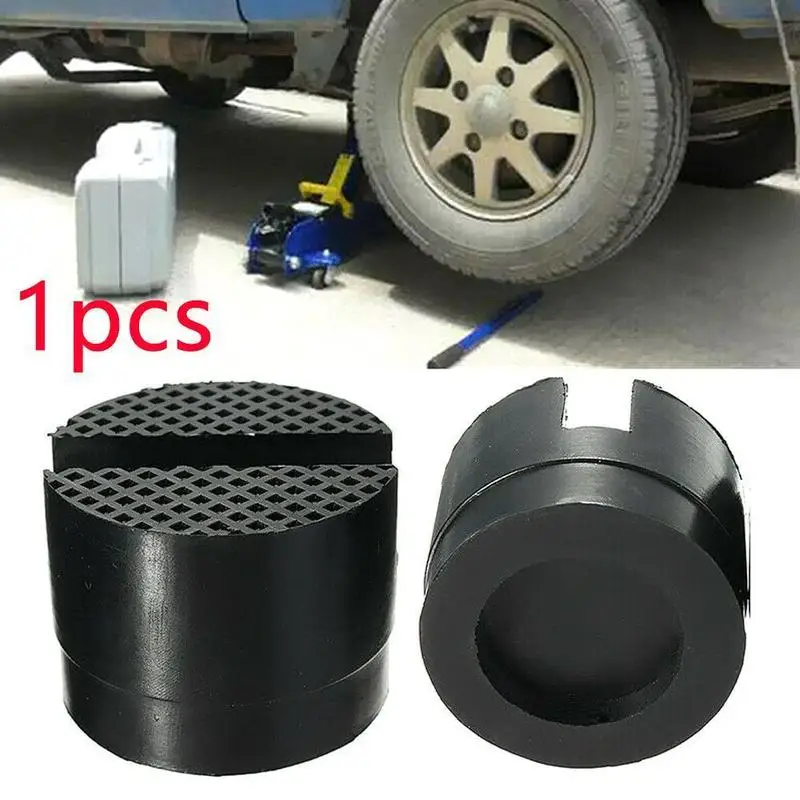 Car Slotted Lift Jack Stand Rubber Pad Floor Adapter Frame Rail Pinch Lifting Universal Repair Tools Safety Grip Pads 3Ton 6Ton