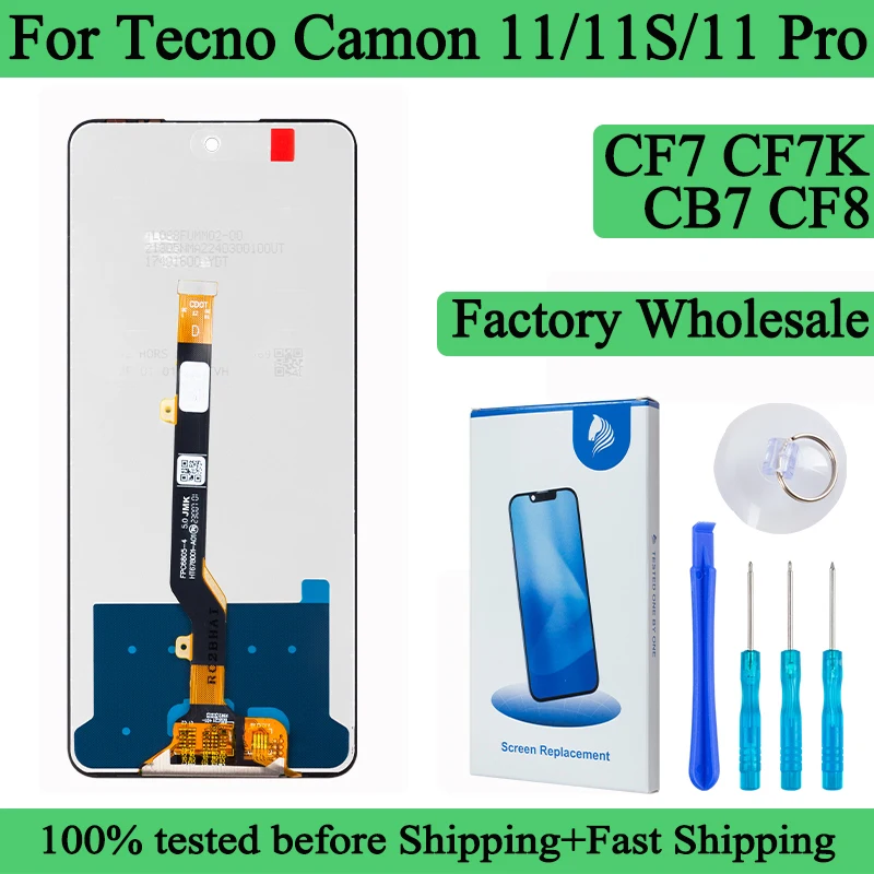 Évaluation détaillée du panneau d'affichage LCD CF7K pour Tecno Camon 11 une solution fiable pour un remplacement de qualité