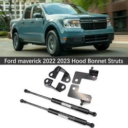 Support de levage de capot de capot avant, amortisseurs, ressorts à gaz pour Ford Maverick, 2022, 2023