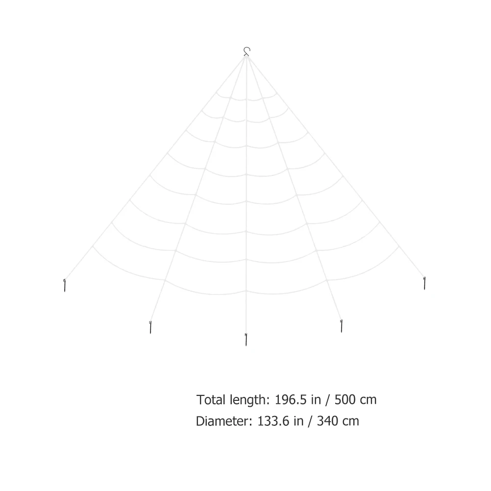 

Spider Web Decoration Halloween-deko Horror Outdoor Animiert Accessoires Spinnweben Dehnbar Geisterhaus House