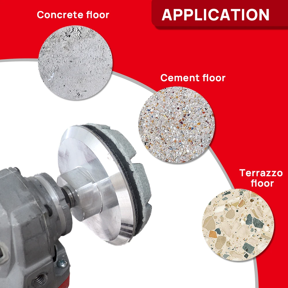 Бриллиантовые полировальные диски для бетона, диаметром 80 мм/3 дюйма, 6 шт./шт.