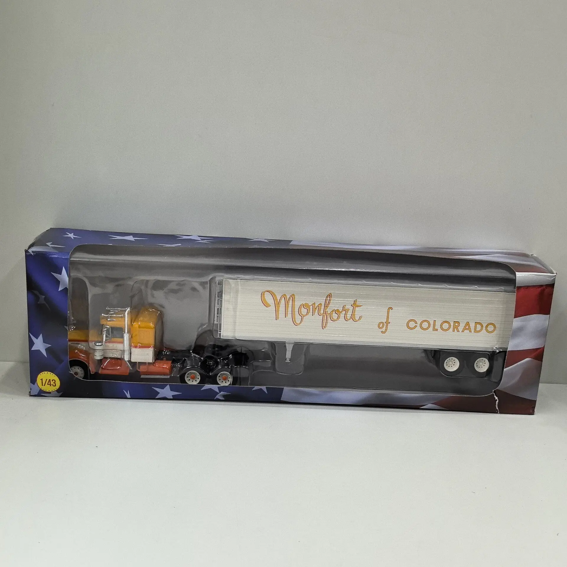 

Paint Surface Defects Diecast IXO 1/43 Scale KENWORTH W925 Trailer Truck Front Alloy Car Plastic Alloy Car Model