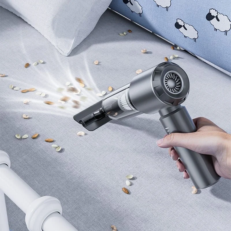Lenovo ThinkPlus Car Vacuum Cleaner Highly Strong Suction Blow Fourfold-use Wireless Vehicle Vacuum Cleaner Mini For Wet And Dry