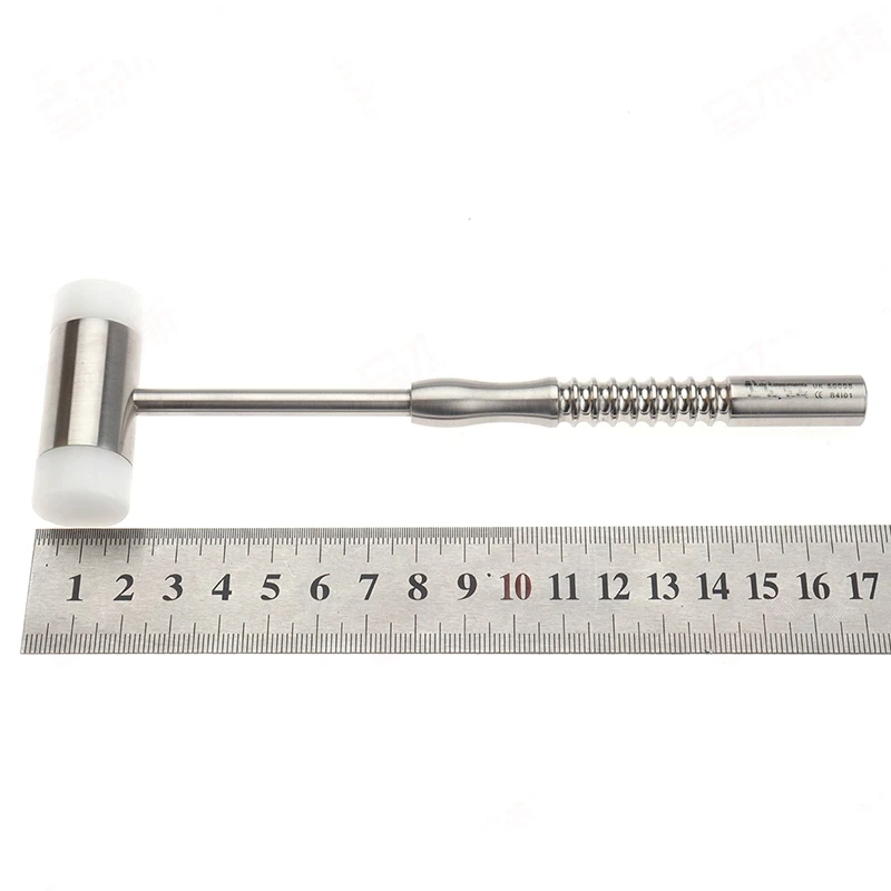 Dental Bone Hammer Double Headed Nylon Clinic Tooth Extraction Tapping Tool Dentist Implant Instruments