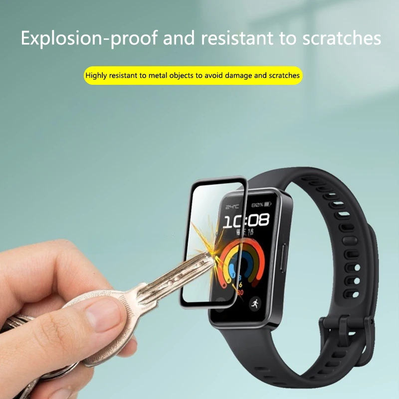 Electronic Watch 9 Curved 3D Full Screen Composite Soft Films Explosion-proof And Scratch-proof Watch Screen HD Protective Films