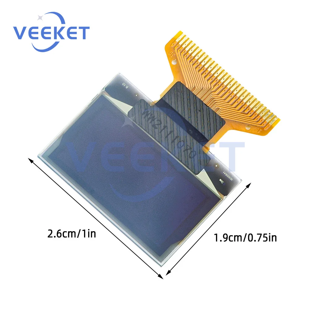 

0.96 Inch OLED Display SSD1306 Driver White Screen 128x64 Resolution IIC Interface for Industrial Electronic